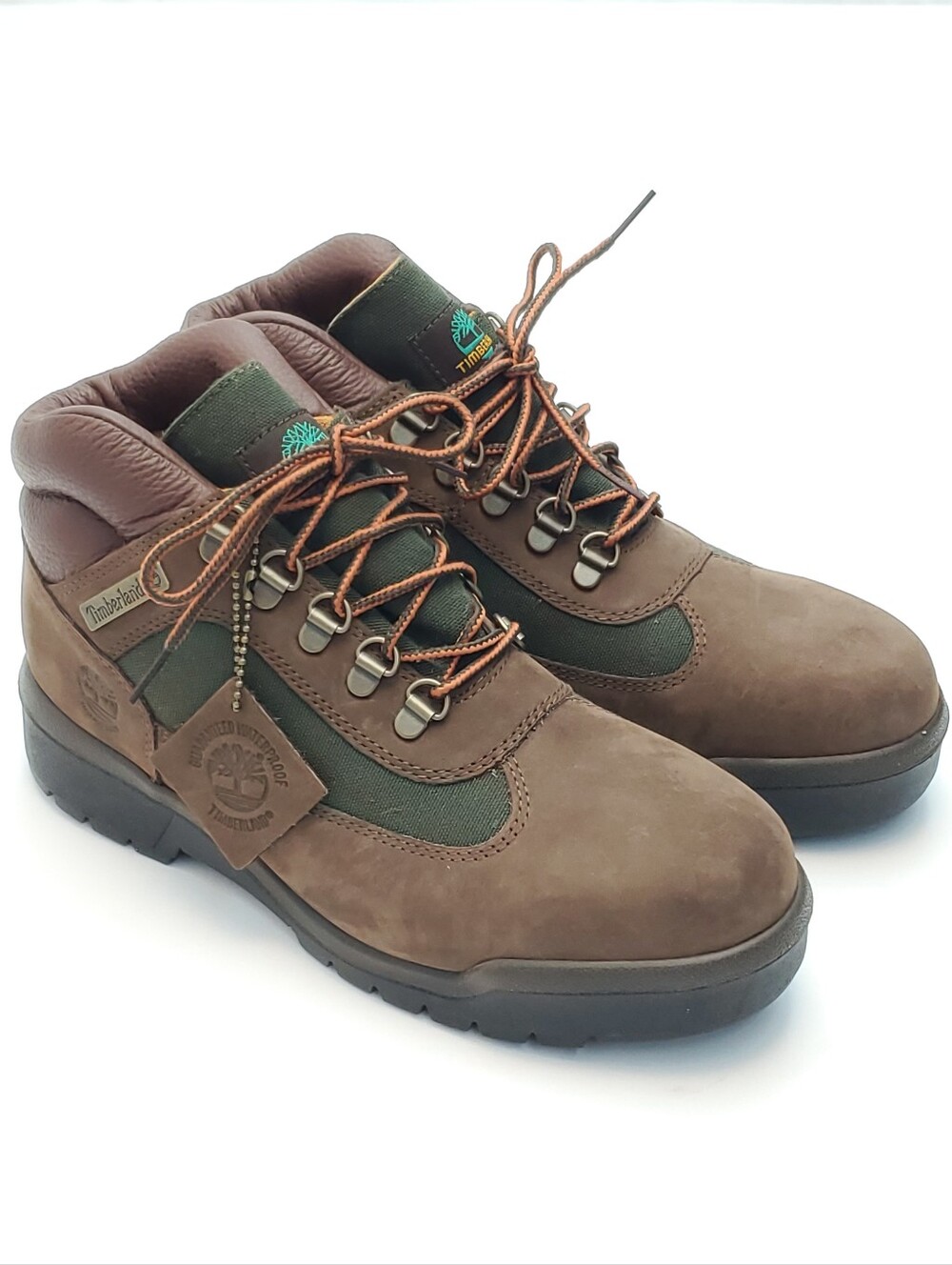 NEW Timberland Field Chukka Boot Mid Lace Waterproof Chocolate Hiking Mens Sz 8